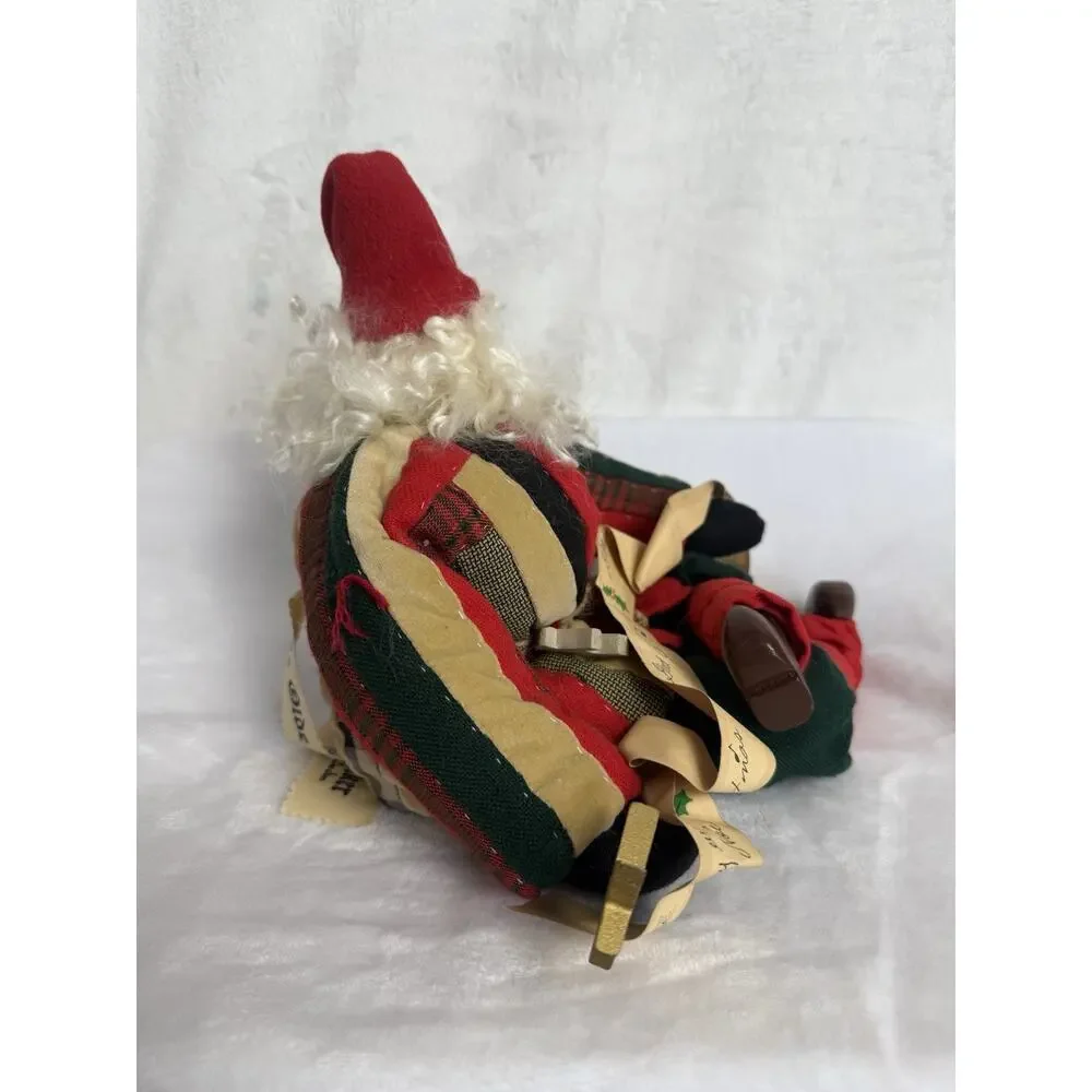 Vintage House of Hattan Musical Wind Up Ye Olde Santa Maker By Dee Gann